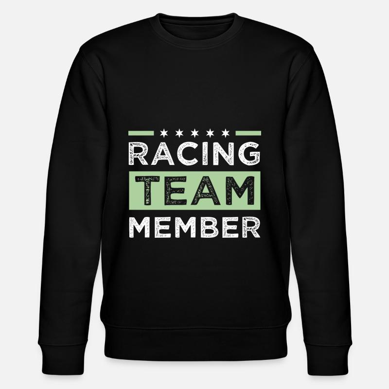 Équipe de course - Sweat bio CHANGER Stanley/Stella Unisexe - noir