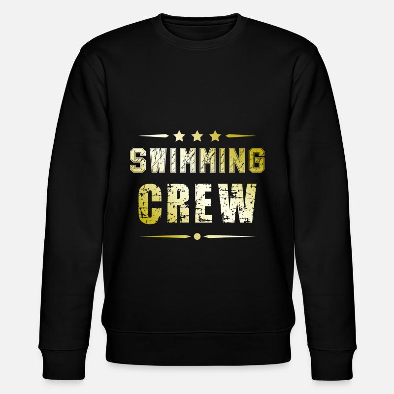 Swimming Crew - Stanley/Stella CHANGER Unisex Organic Sweatshirt - black