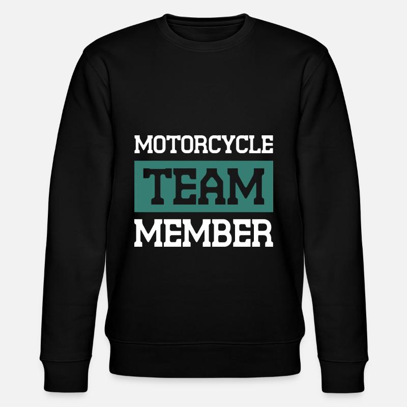 Motorcycle Team - Stanley/Stella Unisex Bio-Sweatshirt CHANGER  - Schwarz