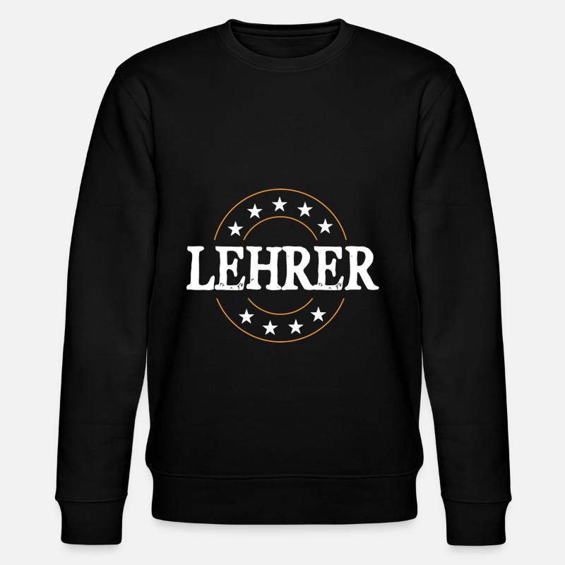 Lehrer Beruf - Stanley/Stella Unisex Bio-Sweatshirt CHANGER  - Schwarz