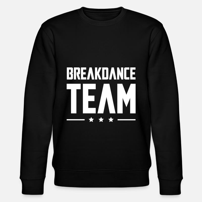 Breakdance Team - Stanley/Stella CHANGER Unisex Organic Sweatshirt - black