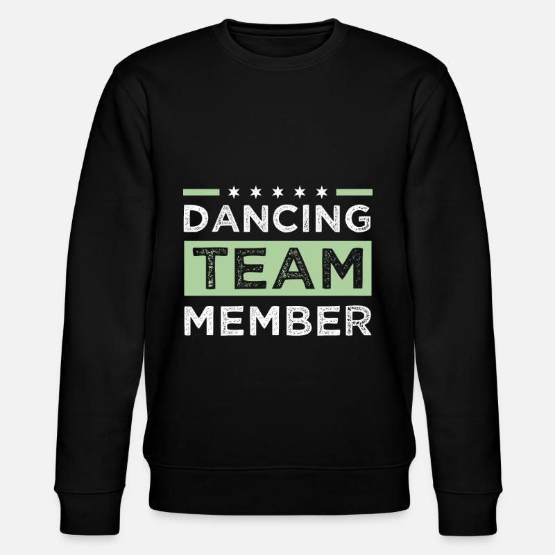 Dancing Team - Stanley/Stella Unisex Bio-Sweatshirt CHANGER  - Schwarz