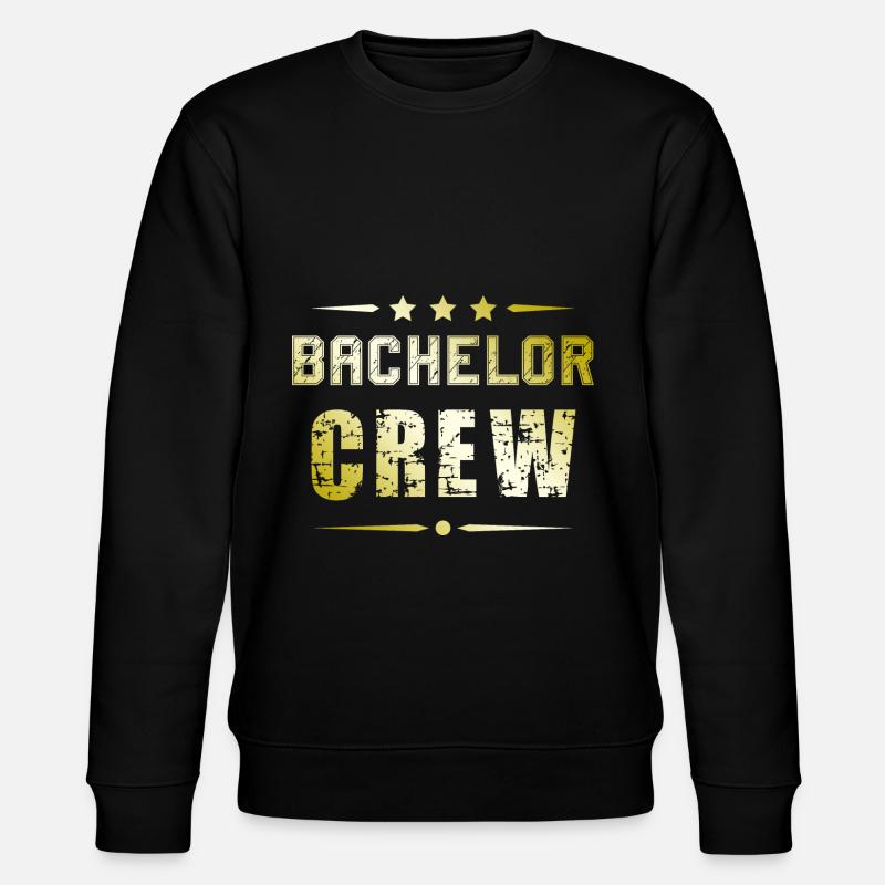 Bachelor Crew - Stanley/Stella Unisex Bio-Sweatshirt CHANGER - Schwarz