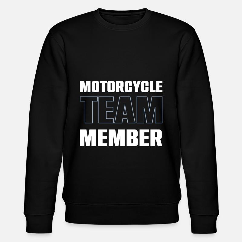 Équipe moto - Sweat bio CHANGER Stanley/Stella Unisexe - noir