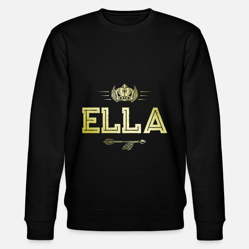 Ella - Stanley/Stella Unisex Bio-Sweatshirt CHANGER  - Schwarz