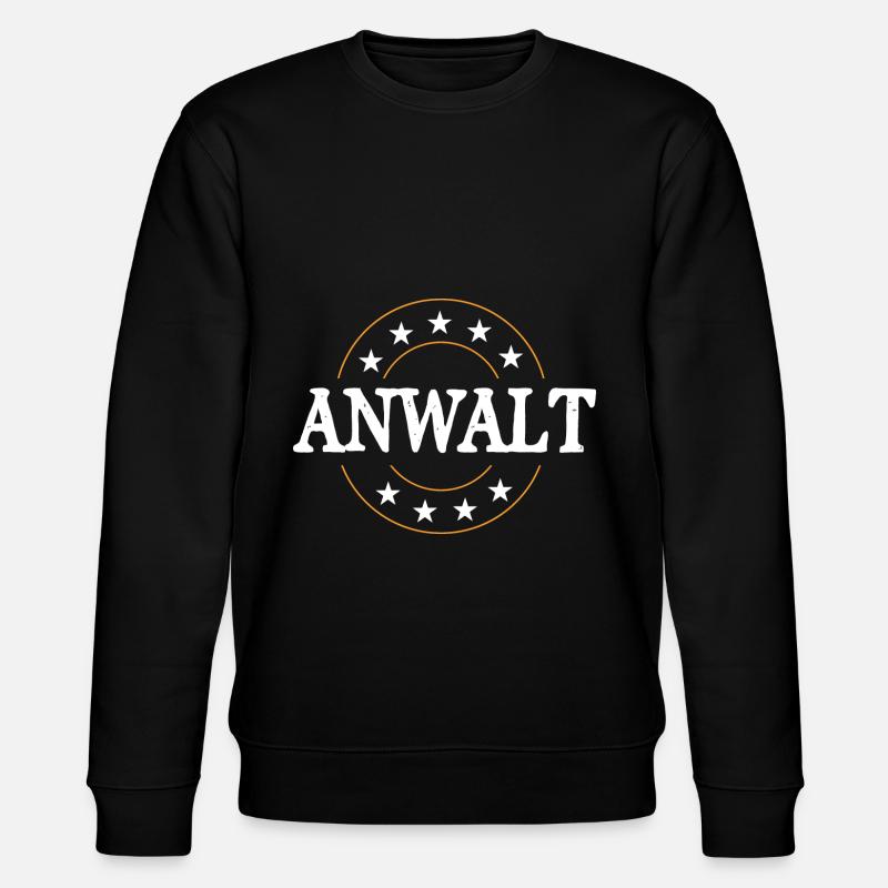 Anwalt Beruf - Stanley/Stella Unisex Bio-Sweatshirt CHANGER  - Schwarz