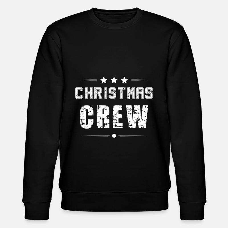 Équipage de Noël - Sweat bio CHANGER Stanley/Stella Unisexe - noir