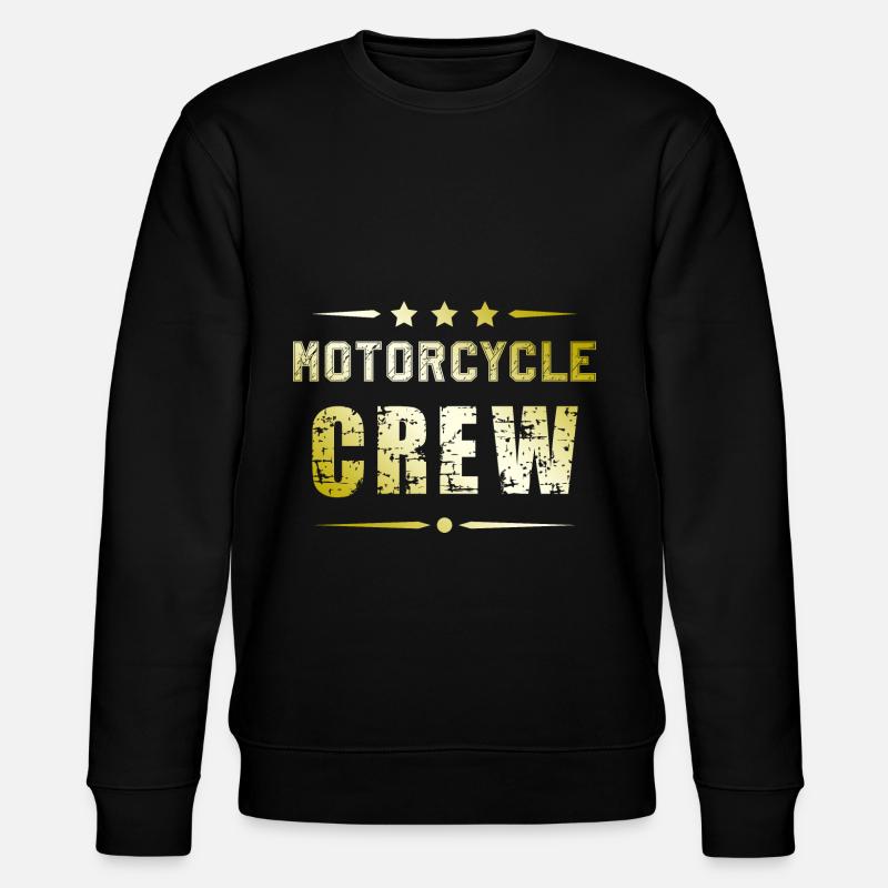 Motorcycle Crew - Stanley/Stella CHANGER Unisex Organic Sweatshirt - black