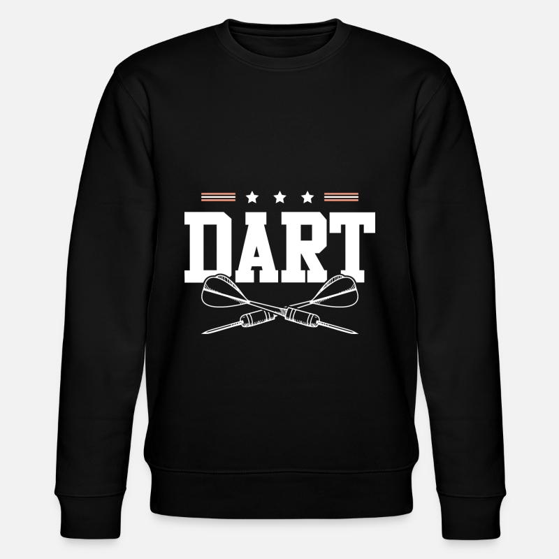 dart darts - Stanley/Stella Unisex Bio-Sweatshirt CHANGER  - Schwarz