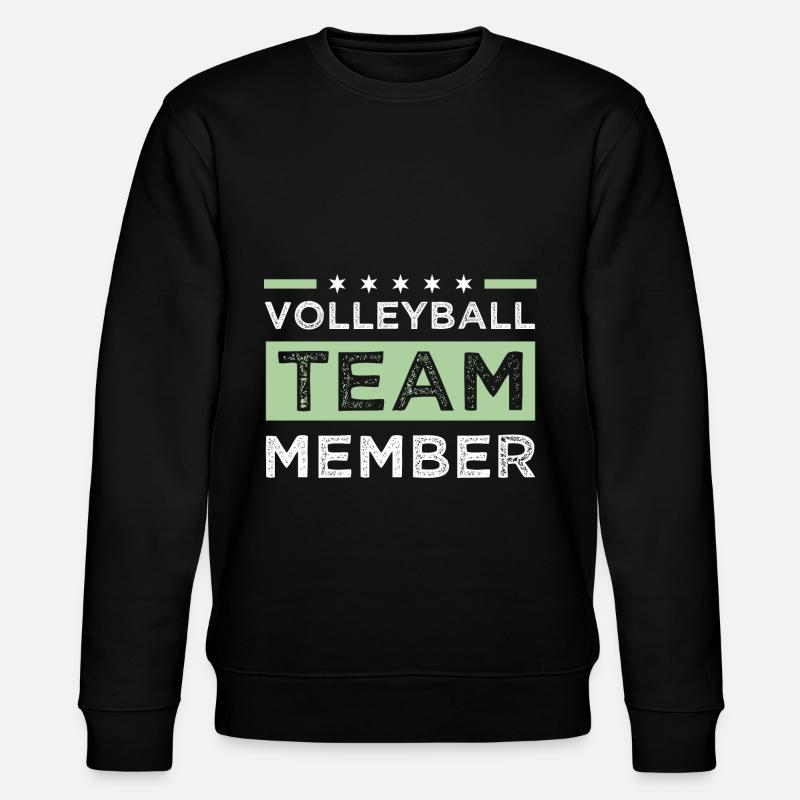 Équipe de volleyball - Sweat bio CHANGER Stanley/Stella Unisexe - noir