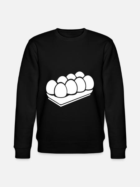Eier symbol - Stanley/Stella Unisex Bio-Sweatshirt CHANGER - Schwarz