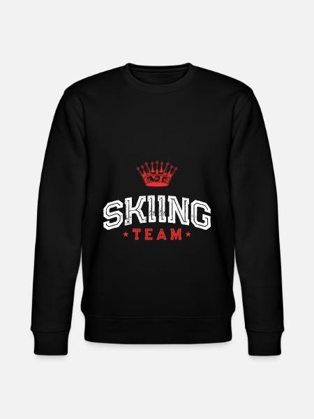 Équipe de ski - Sweat bio CHANGER Stanley/Stella Unisexe - noir