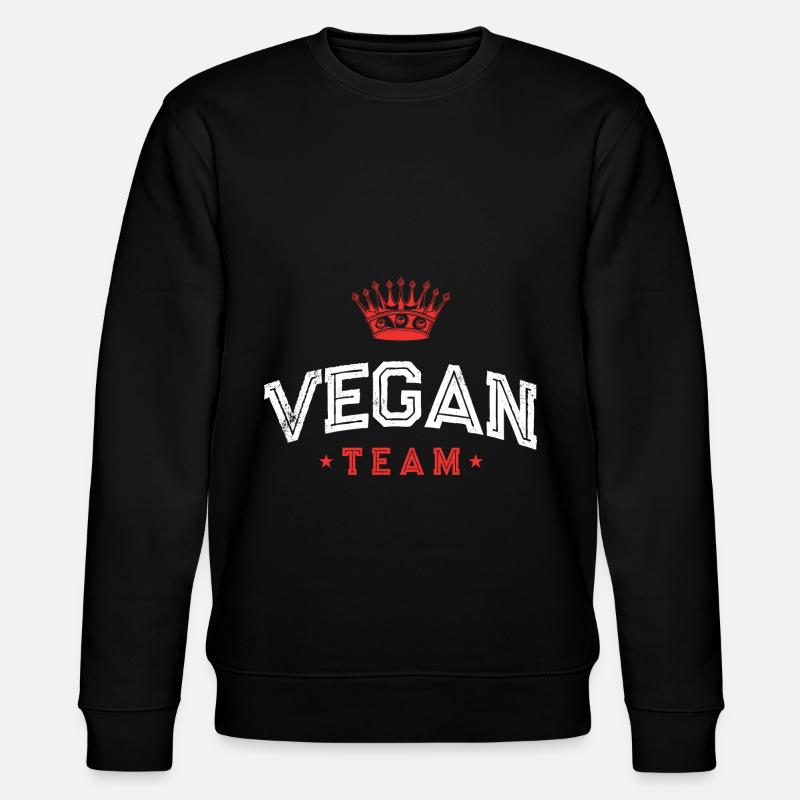 Équipe Vegan - Sweat bio CHANGER Stanley/Stella Unisexe - noir