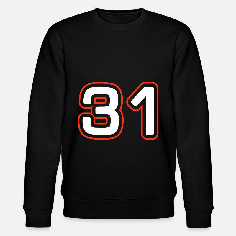 Symbole numérique 31 - Sweat bio CHANGER Stanley/Stella Unisexe - noir