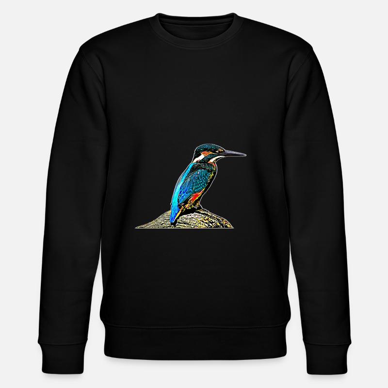 Martin-pêcheur - Sweat bio CHANGER Stanley/Stella Unisexe - noir