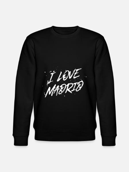 I Love Madrid - Stanley/Stella CHANGER Unisex Organic Sweatshirt - black