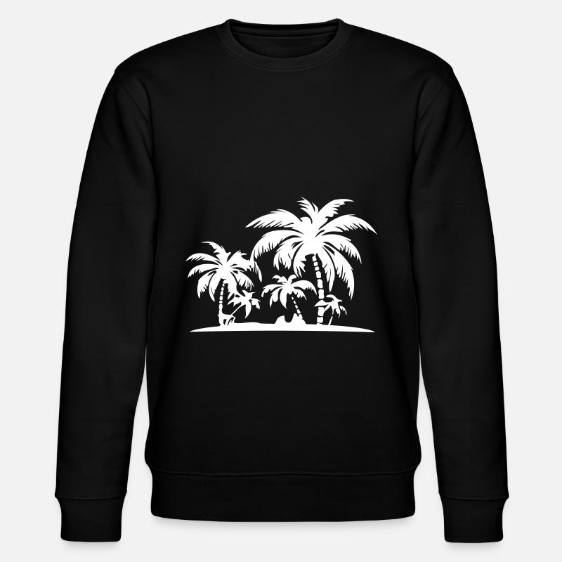 Île Summer Palm Beach - Sweat bio CHANGER Stanley/Stella Unisexe - noir