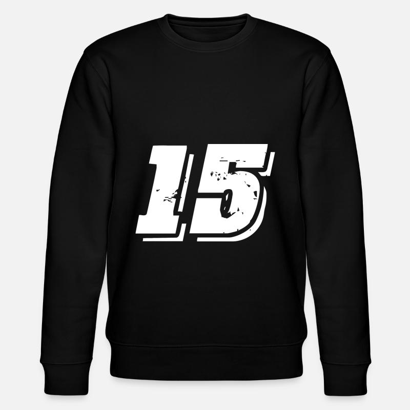 Symbole numérique 15 - Sweat bio CHANGER Stanley/Stella Unisexe - noir
