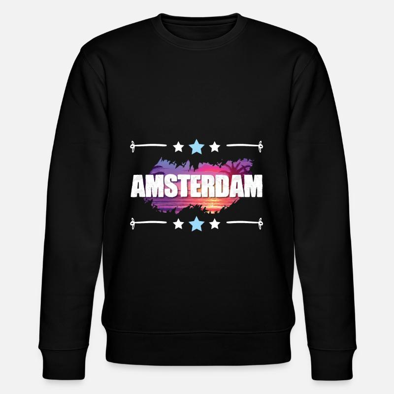 Amsterdam - Sweat bio CHANGER Stanley/Stella Unisexe - noir
