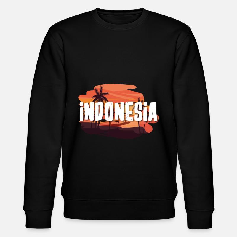 Indonesia - Stanley/Stella Unisex Bio-Sweatshirt CHANGER  - Schwarz