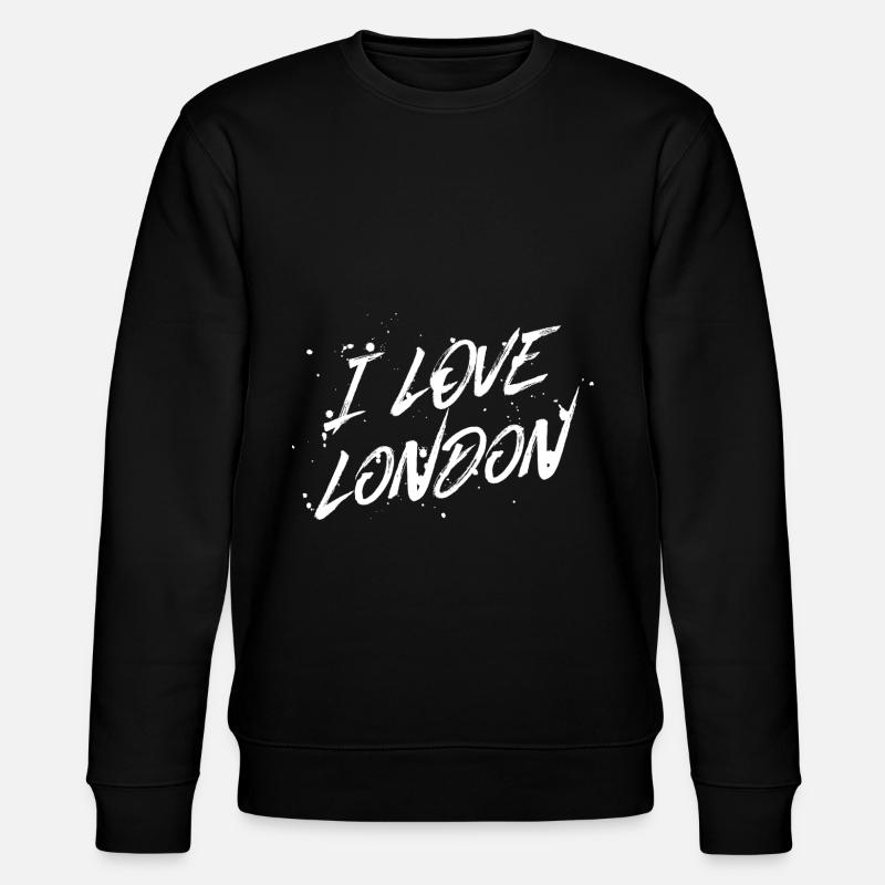 J’aime Londres - Sweat bio CHANGER Stanley/Stella Unisexe - noir