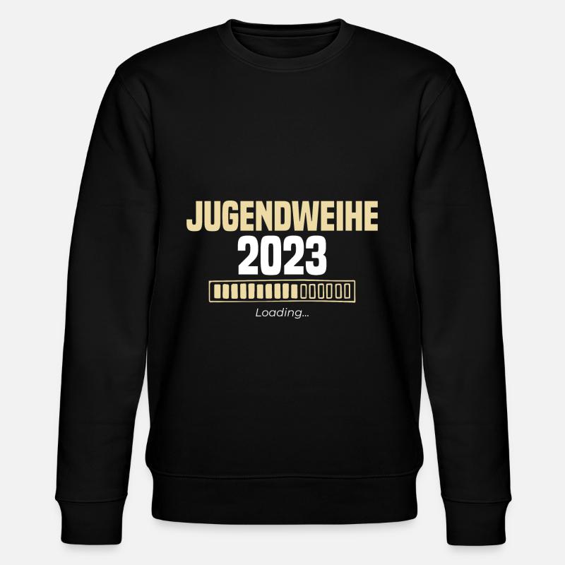 Jugendweihe 2023 Loading - Stanley/Stella Unisex Bio-Sweatshirt CHANGER  - Schwarz