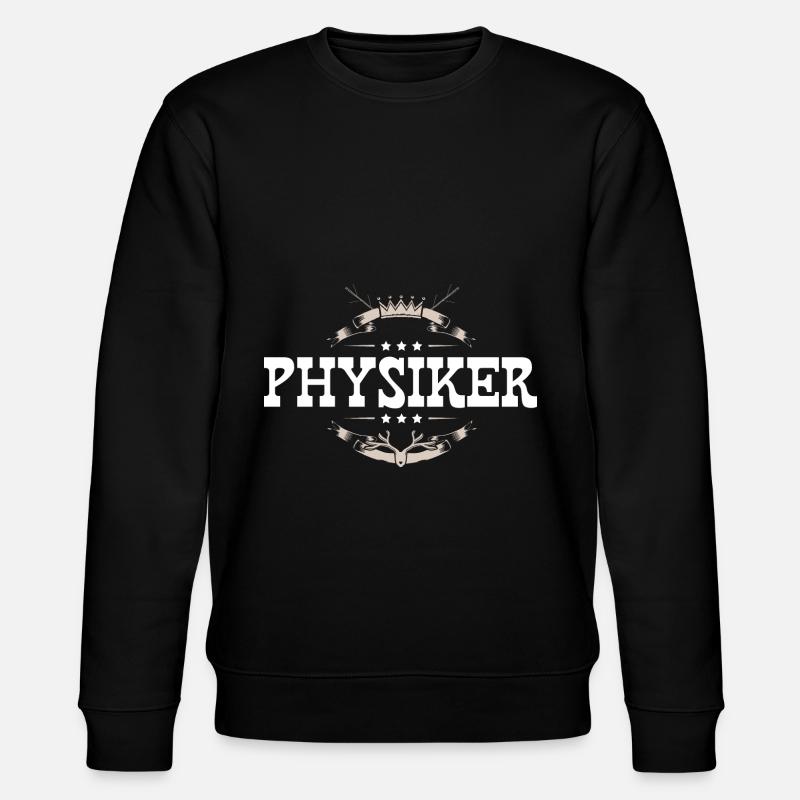 Physiker Beruf - Stanley/Stella Unisex Bio-Sweatshirt CHANGER - Schwarz