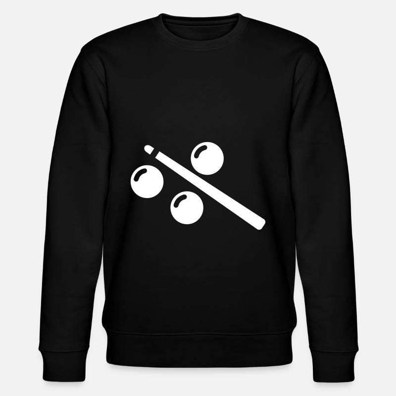 Icône de symbole de billard - Sweat bio CHANGER Stanley/Stella Unisexe - noir