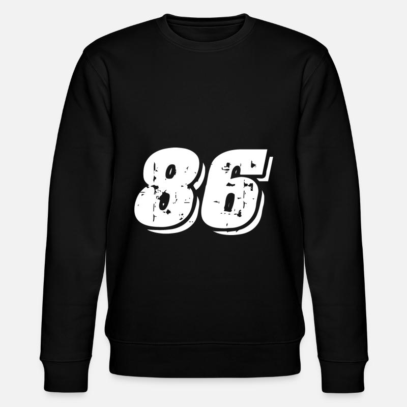 Symbole numérique 86 - Sweat bio CHANGER Stanley/Stella Unisexe - noir
