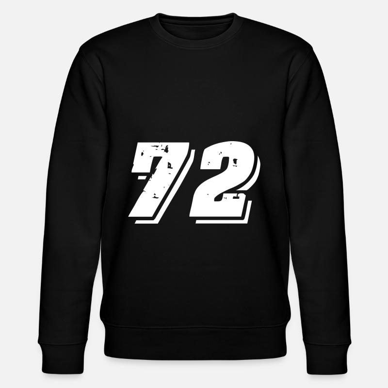 Symbole numérique 72 - Sweat bio CHANGER Stanley/Stella Unisexe - noir