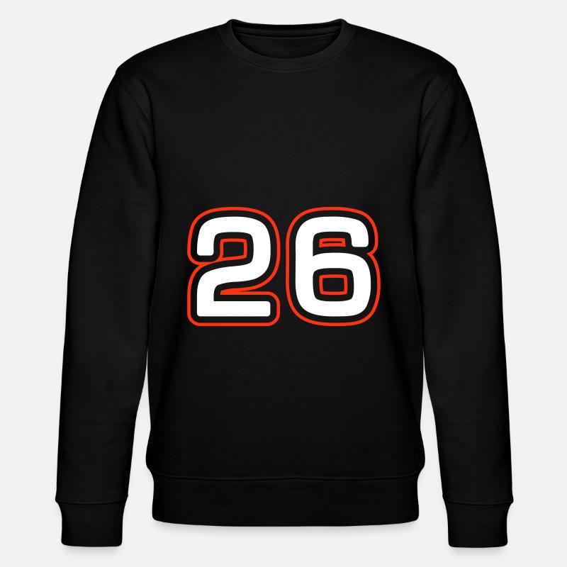 Symbole numérique 26 - Sweat bio CHANGER Stanley/Stella Unisexe - noir