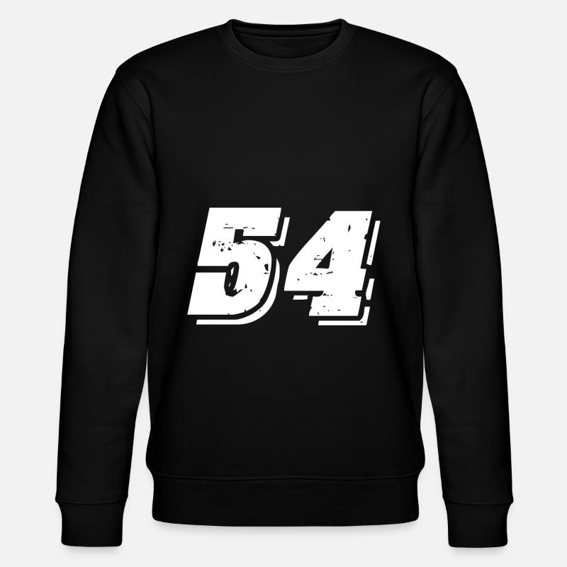 Symbole numérique 54 - Sweat bio CHANGER Stanley/Stella Unisexe - noir