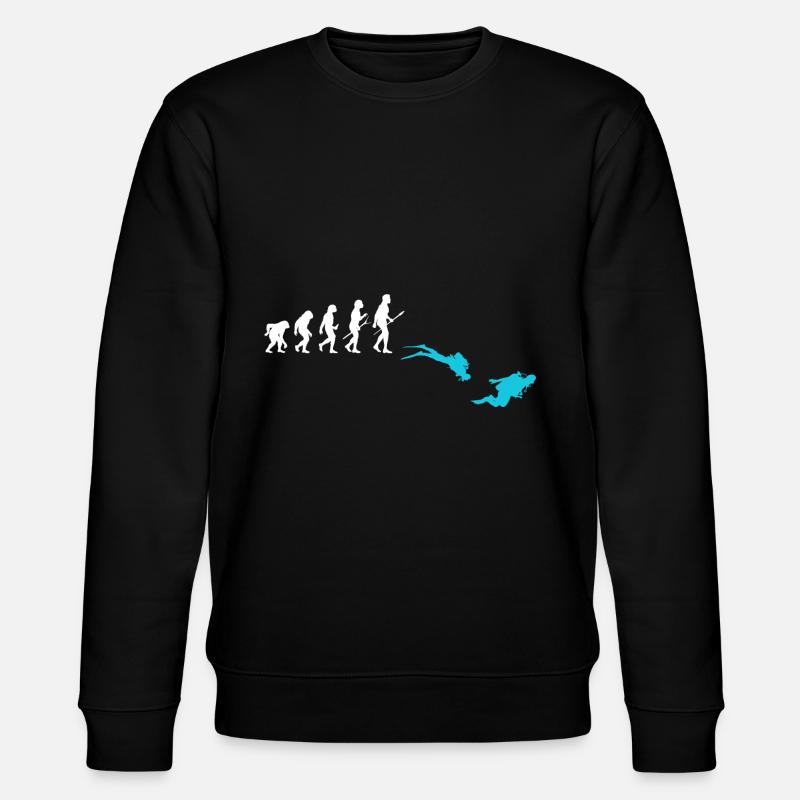 Plongée Évolution Plongée Plongeurs - Sweat bio CHANGER Stanley/Stella Unisexe - noir