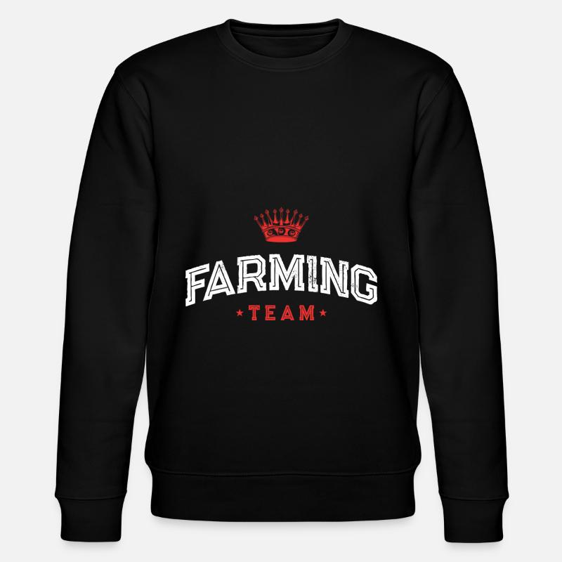 Équipe d’agriculteurs - Sweat bio CHANGER Stanley/Stella Unisexe - noir