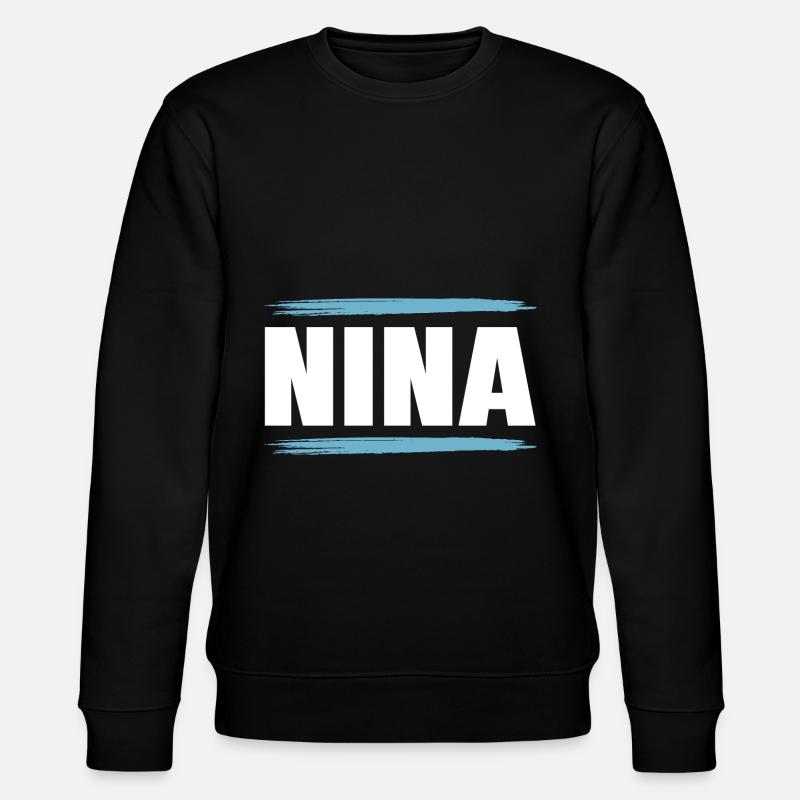 Nina - Stanley/Stella Unisex Bio-Sweatshirt CHANGER  - Schwarz
