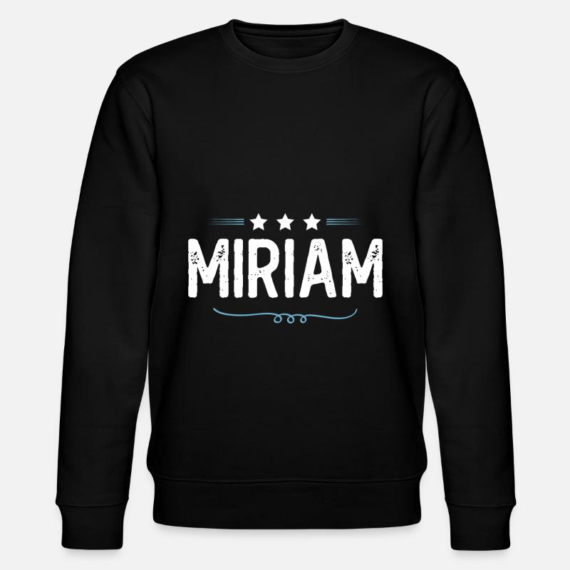 Miriam - Sweat bio CHANGER Stanley/Stella Unisexe - noir