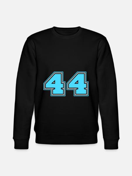 44 Number number - Stanley/Stella CHANGER Unisex Organic Sweatshirt - black