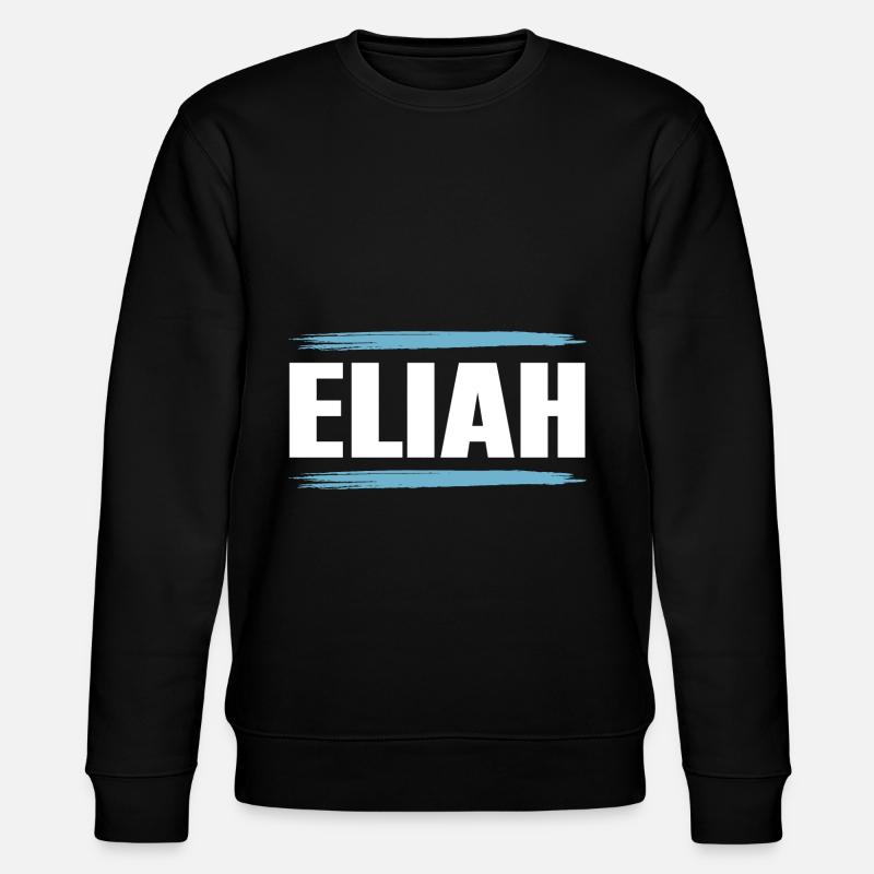 Eliah - Stanley/Stella Unisex Bio-Sweatshirt CHANGER  - Schwarz