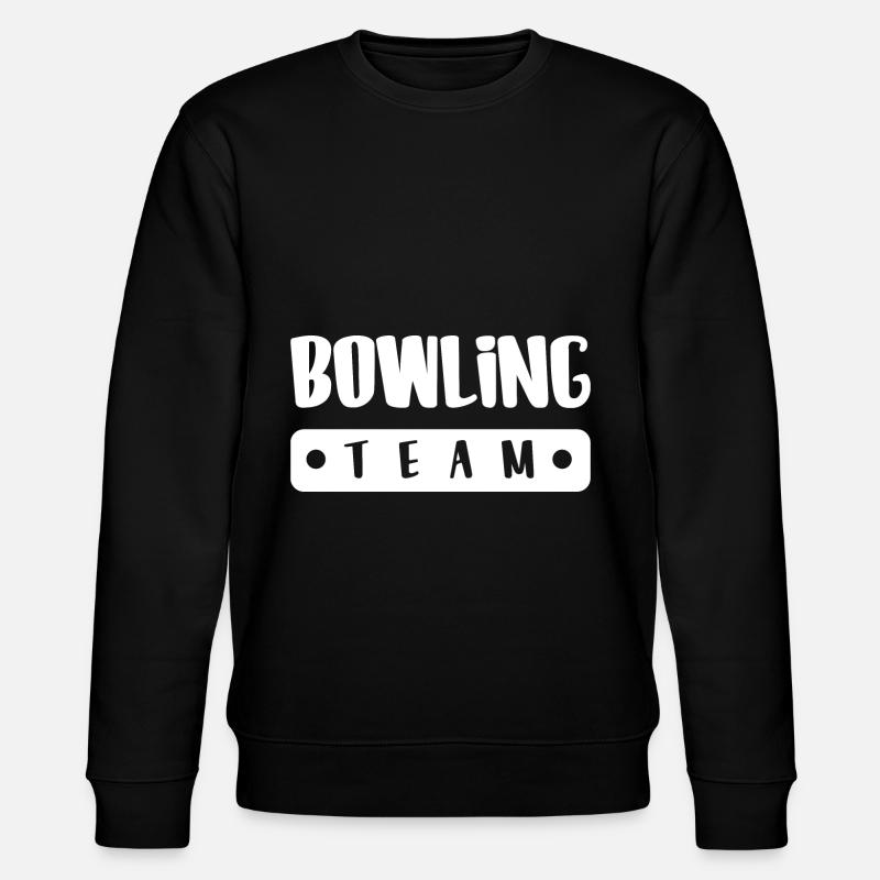 Bowling Team - Stanley/Stella CHANGER Unisex Organic Sweatshirt - black