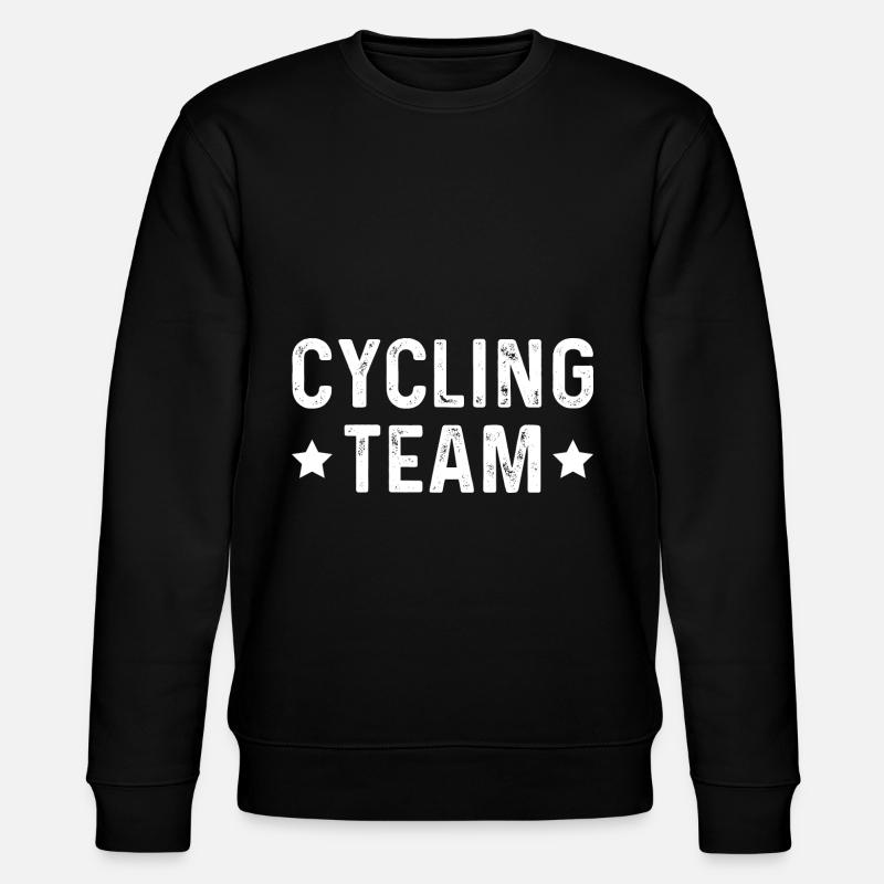 Cycling Team - Stanley/Stella Unisex Bio-Sweatshirt CHANGER - Schwarz