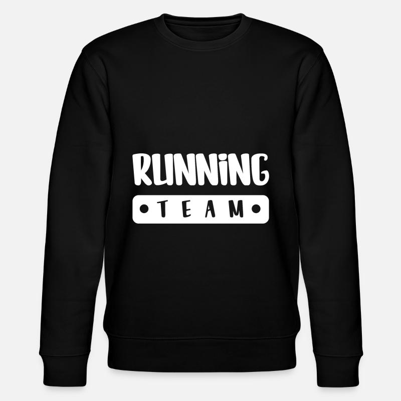 Running Team - Stanley/Stella Unisex Bio-Sweatshirt CHANGER  - Schwarz