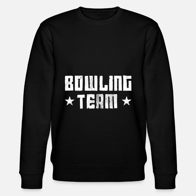 Bowling Team - Stanley/Stella Unisex Bio-Sweatshirt CHANGER - Schwarz