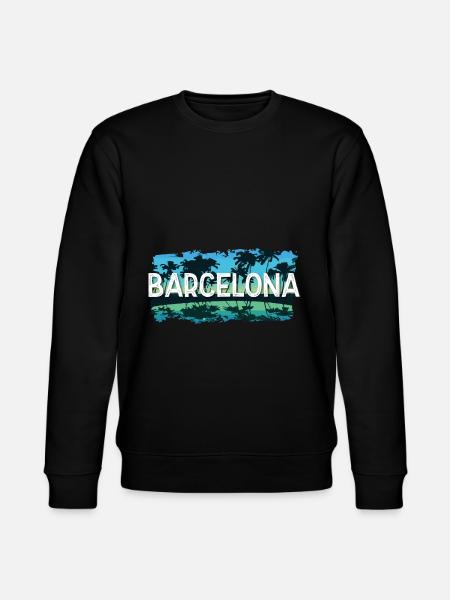 Barcelone - Sweat bio CHANGER Stanley/Stella Unisexe - noir