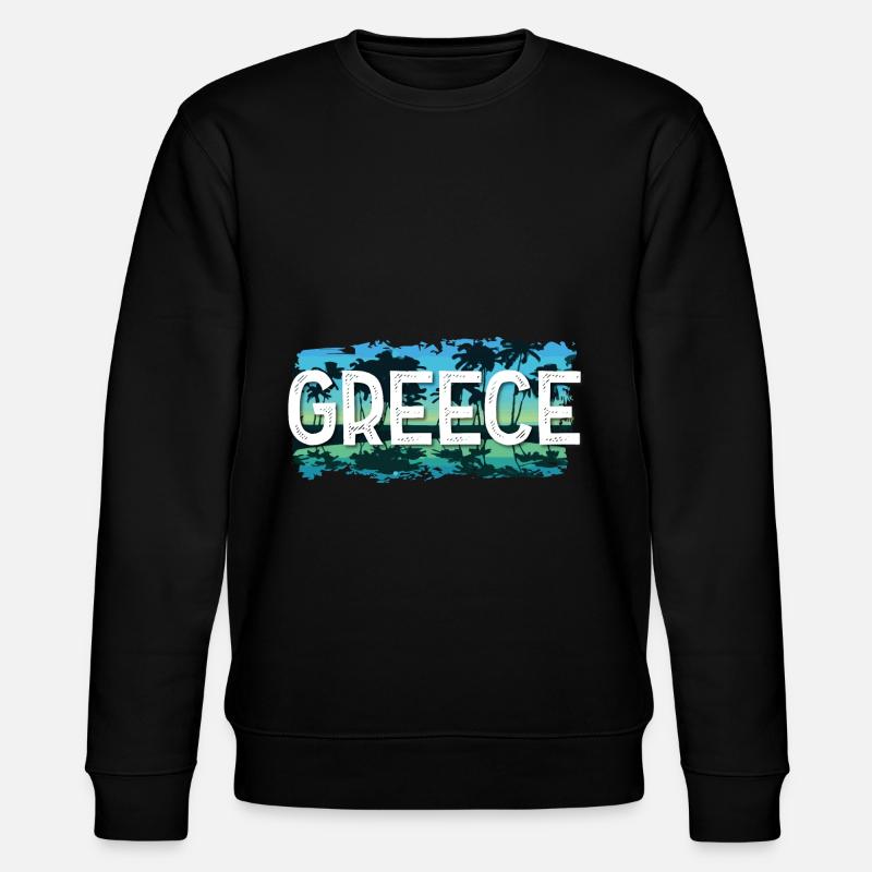 Greece - Stanley/Stella Unisex Bio-Sweatshirt CHANGER  - Schwarz