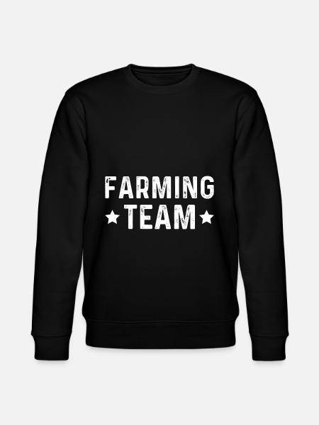Farming Team - Stanley/Stella Unisex Bio-Sweatshirt CHANGER  - Schwarz