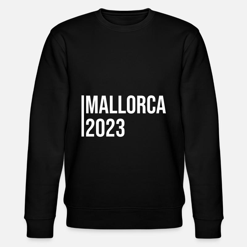 Mallorca 2023 - Stanley/Stella Unisex Bio-Sweatshirt CHANGER  - Schwarz