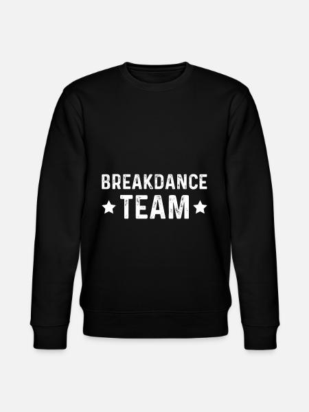 Breakdance Team - Stanley/Stella CHANGER Unisex Organic Sweatshirt - black
