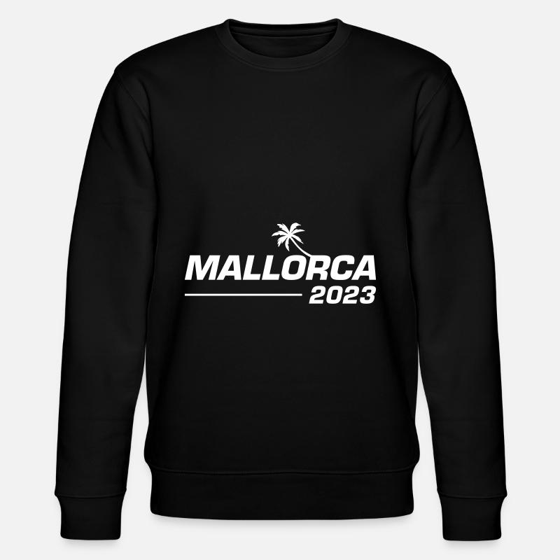Majorque 2023 Palm - Sweat bio CHANGER Stanley/Stella Unisexe - noir