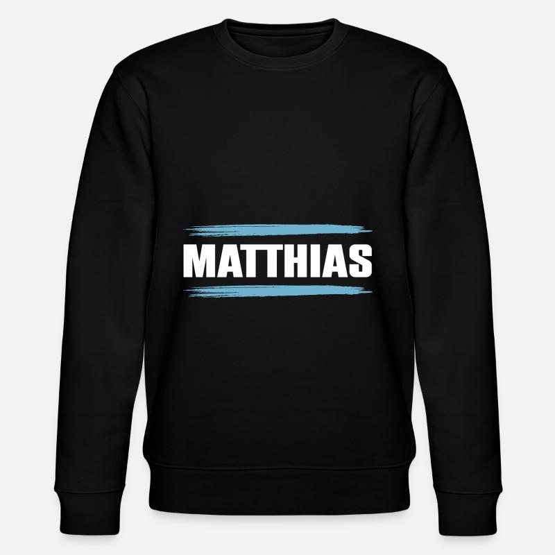 Matthias - Stanley/Stella CHANGER Unisex Organic Sweatshirt - black