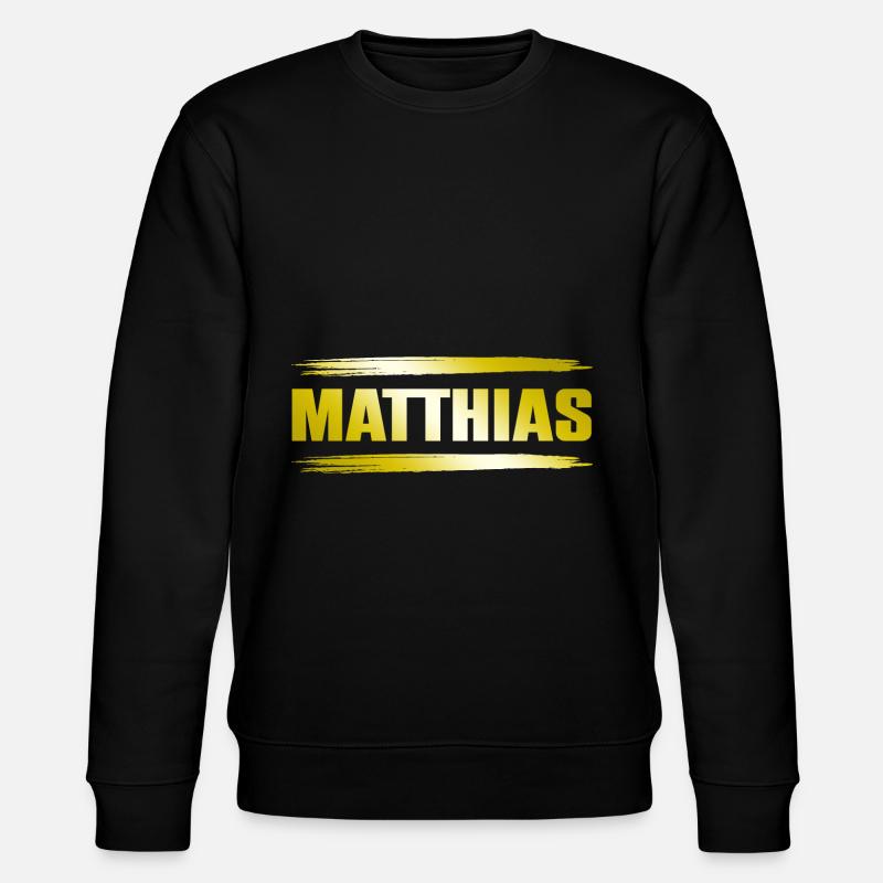 Matthias - Sweat bio CHANGER Stanley/Stella Unisexe - noir